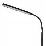 LED gibljiva talna svetilka 198cm 6-stopenjska + daljinski upravljalnik črna