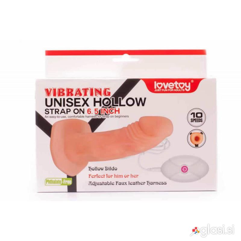STRAP-ON Lovetoy Vibrating Unisex
