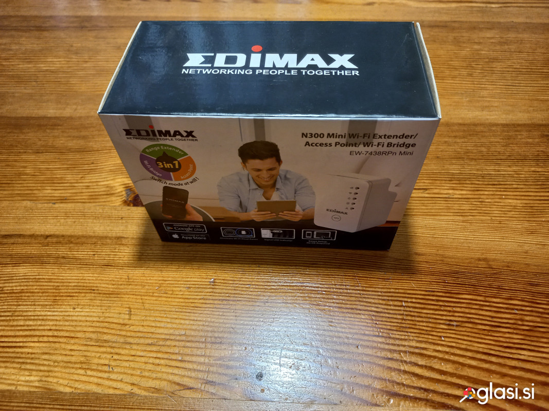 Wifi ojačevalnik signala Edimax