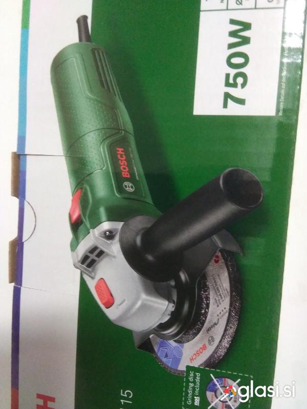 BOSCH KOTNI BRUSILNIK 750W, 115mm