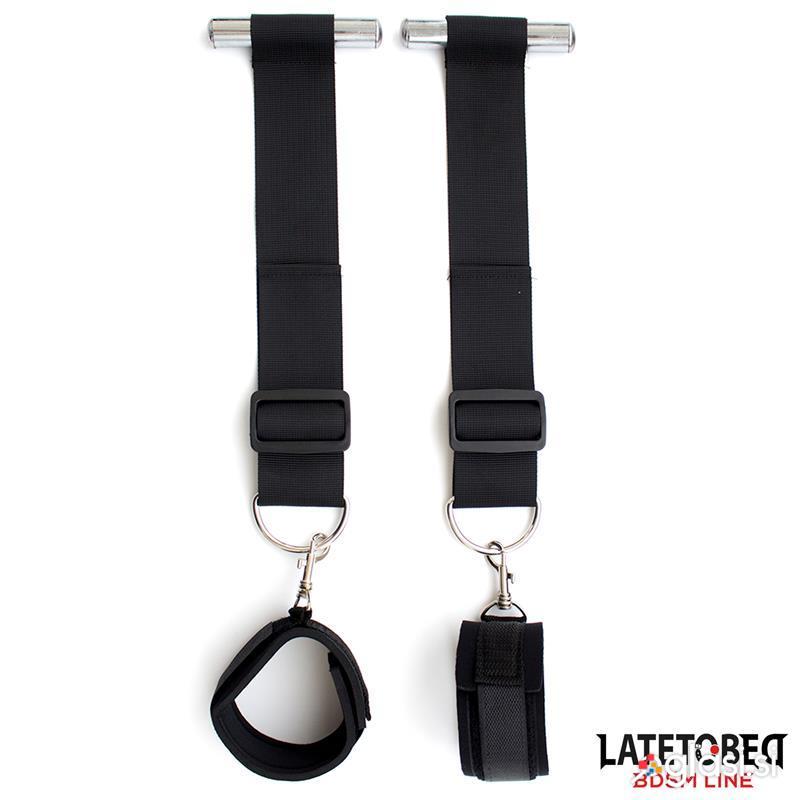 OKOVI ZA ROKE ZA VRATA Latetobed BDSM Line