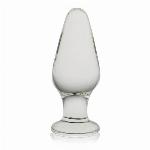 ANALNI ČEP Lovetoy Glass Romance Clear