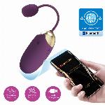 VIBRACIJSKI JAJČEK Pretty Love Abner App Purple - z aplikacijo
