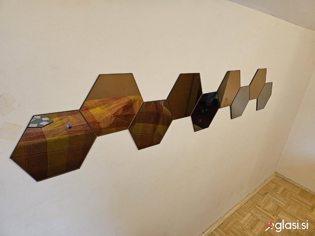 Stenske nalepke ogledalo Ikea Honefoss 10 kom