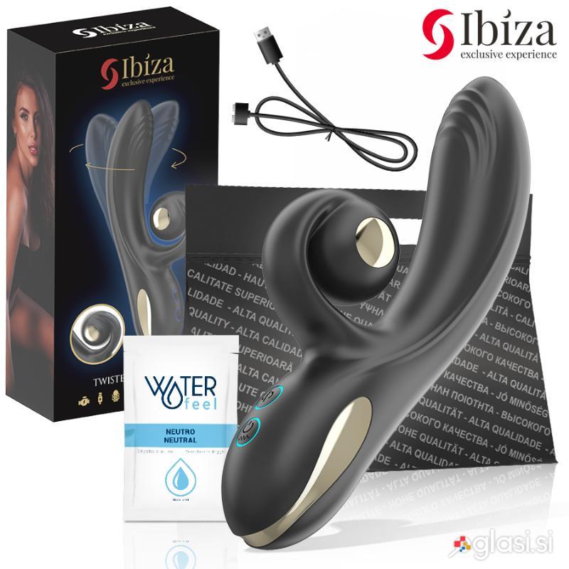 VIBRATOR RABBIT Ibiza Twister Stimulator & Rotation
