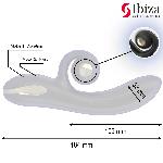 VIBRATOR RABBIT Ibiza Twister Stimulator & Rotation