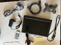 Monitor LCD mini NOVO!   10.1” VGA,HDMI,BNC,USB,AV 1024x600 Daljinski