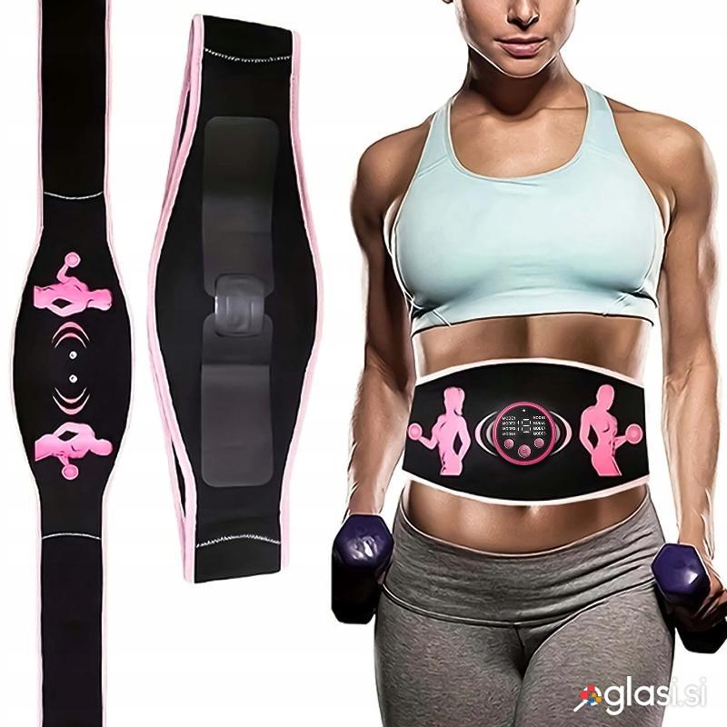 EMS fitnes vibracijski masažni pas za hujšanje 105cm