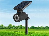 Solarna LED lažna kamera in svetilka s senzorjem gibanja in mraka