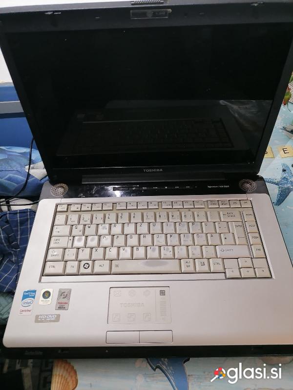Prenosnik Toshiba satellite A200 v okvari