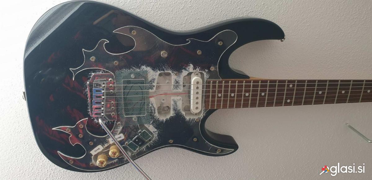 STEAMPUNK ELEKTRIČNA KITARA