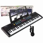 Velike elektronske klaviature + mikrofon in nosilec not 61 tipk