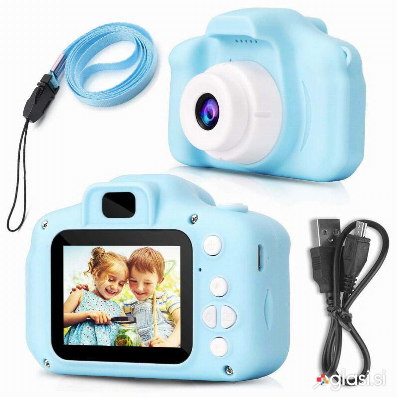 Otroški digitalni fotoaparat LCD SD 450mAh USB moder