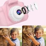 Otroški digitalni fotoaparat LCD SD 450mAh USB moder