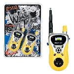 Set dveh walkie talkie postaj - doseg do 100m rumena