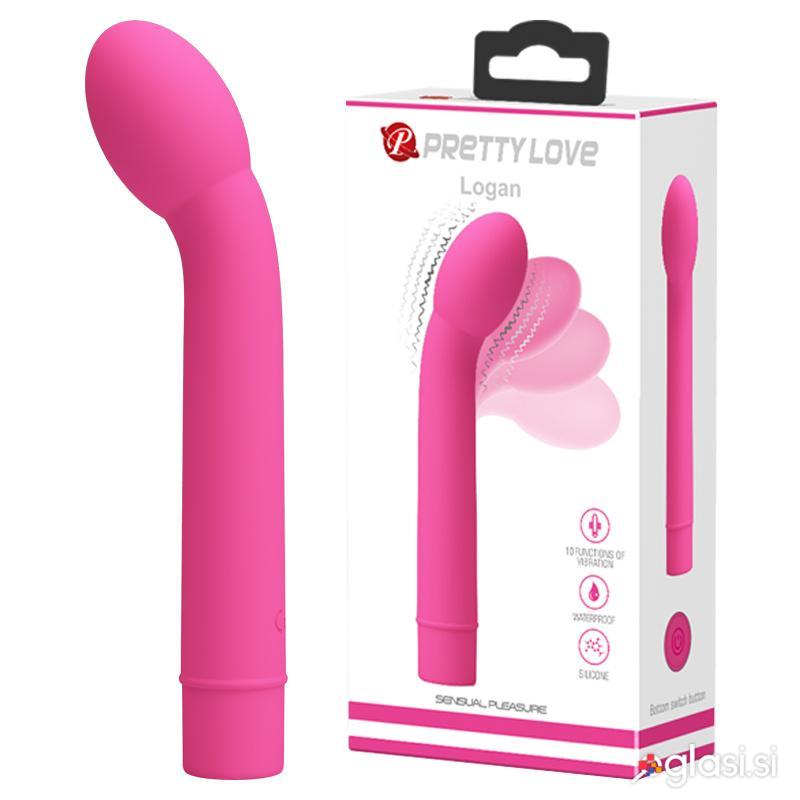 VIBRATOR Pretty Love Logan Pink