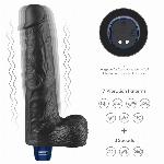 VIBRACIJSKI PENIS Lovetoy Real Softee Black 10''