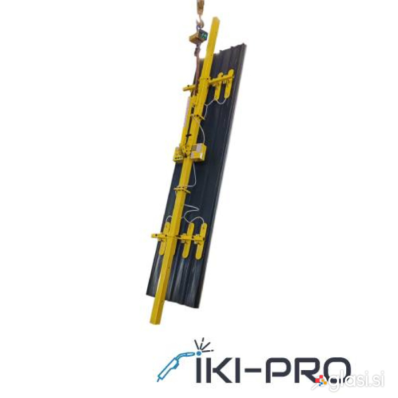 Vakuumsko prijemalo za sendvič panele in trapezno kritino