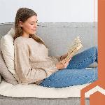 65W električna pralna grelna podloga 190x80cm bela