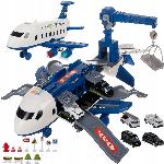 LED interaktivno zložljivo policijsko letalo zvok 63cm