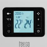 2000W električni konvektorski grelec LCD + daljinec bel