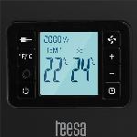 2000W električni konvektorski grelec LCD + daljinec črn