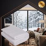 70W električni pralni grelni nadvložek za vzmetnico 203x152cm bel