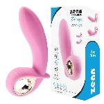 VIBRATOR Zenn Pump Me Up Pink - napihljiv vibrator, debelina 3,5 cm - 5,5 cm, an