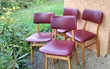 Kuhinjski stoli - masivni les