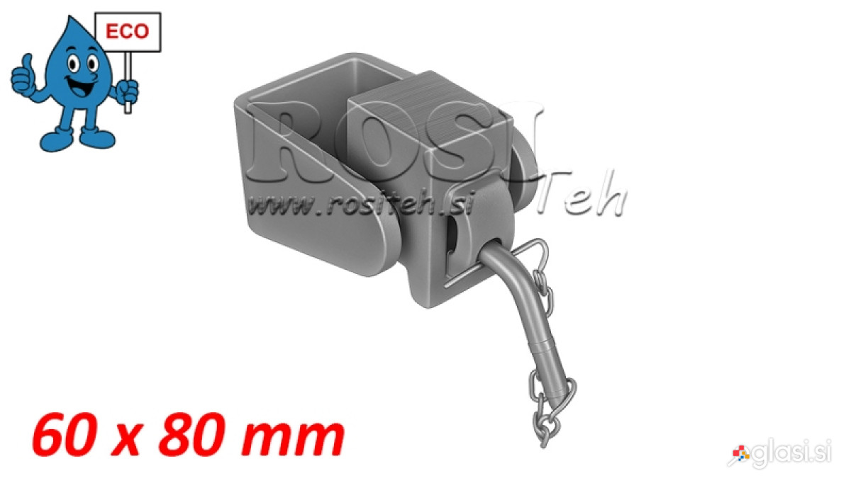 NOSILEC KIPER KESONA VILIČASTI 60x80mm eco