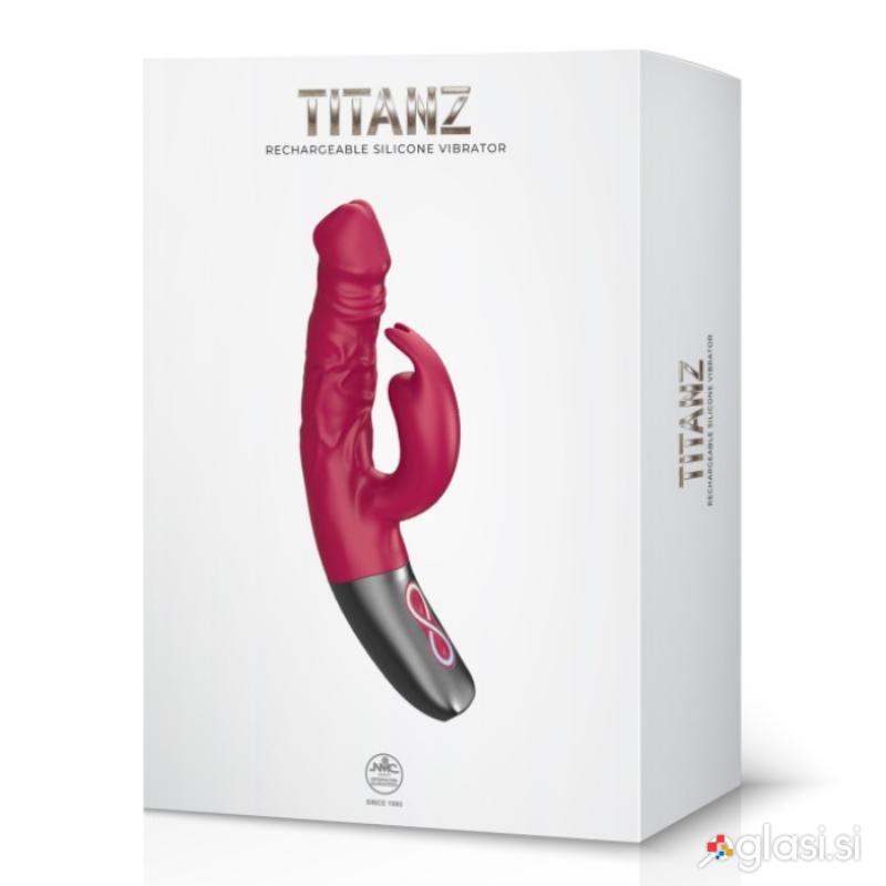 VIBRATOR RABBIT Titanz 7 Pink