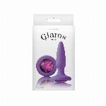 ANALNI ČEP Glams Mini Purple Gem
