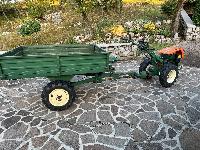 Motokultivator goldoni z prikolico
