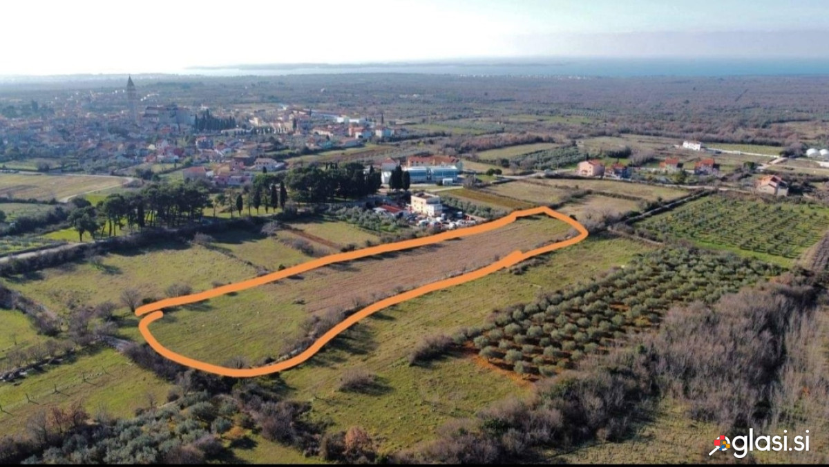Gradbena parcela Vodnjan, Istra, stanovanjsko-poslovne namembnosti