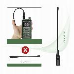 id-8336 Aku. ročna prenosna radijska postaja LED LCD PMR VHF in UHF 1800mAh + sl