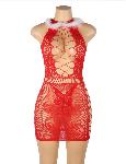MREŽASTA OBLEKICA OhYeah S90794 Red