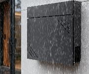 Stenski poštni nabiralnik z režo za časopis antracit mehko zapiranje V63