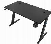 Računalniška alu. igralna miza 120x60cm Carbon Flex HDF PVC