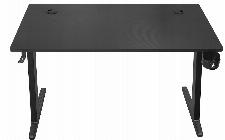 Računalniška alu. igralna miza 120x60cm Carbon Flex HDF PVC