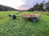 Prodam prikolico za motokultivator Muta Maestral