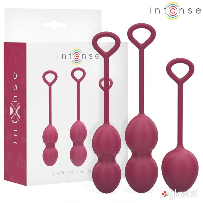 KOMPLET VAGINALNIH KROGLIC Intense Charli Red