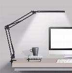 id-1005 USB 80 LED gibljiva namizna svetilka na podstavku črna