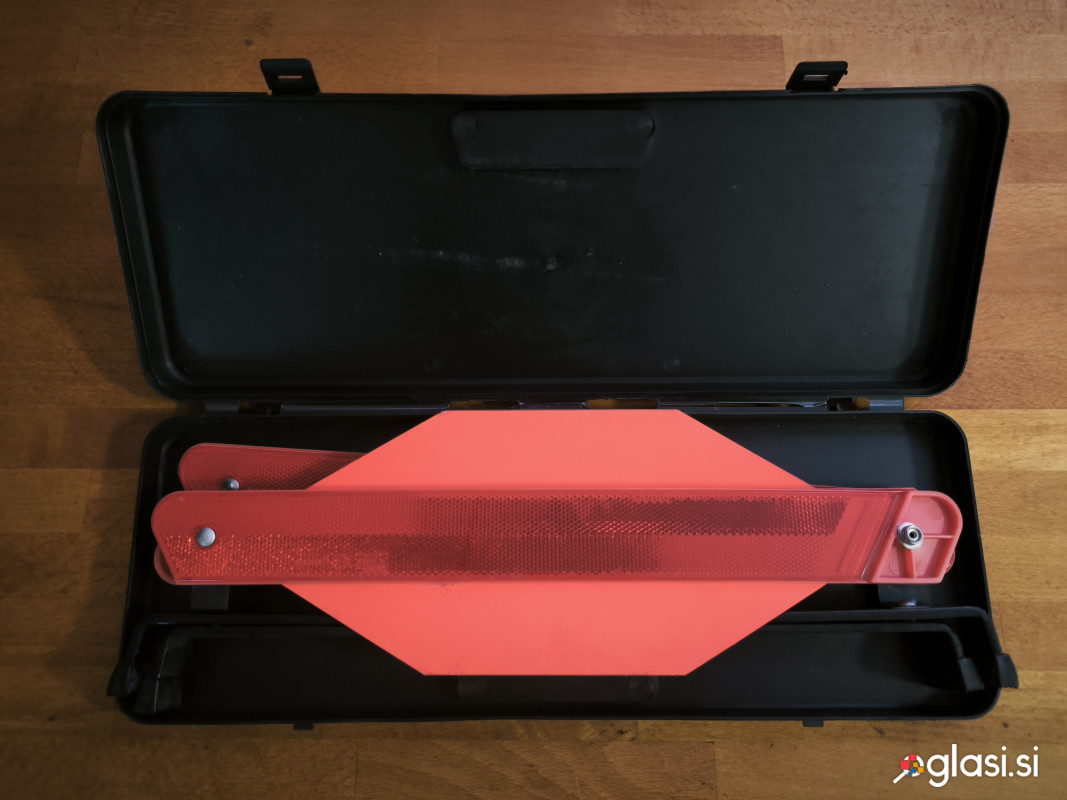 Varnostni trikotnik v kovčku EGO-CAR