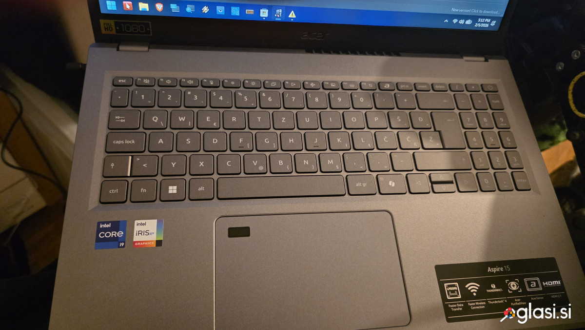 Prodam prenosnik ACER Aspire A15-51M-90LX