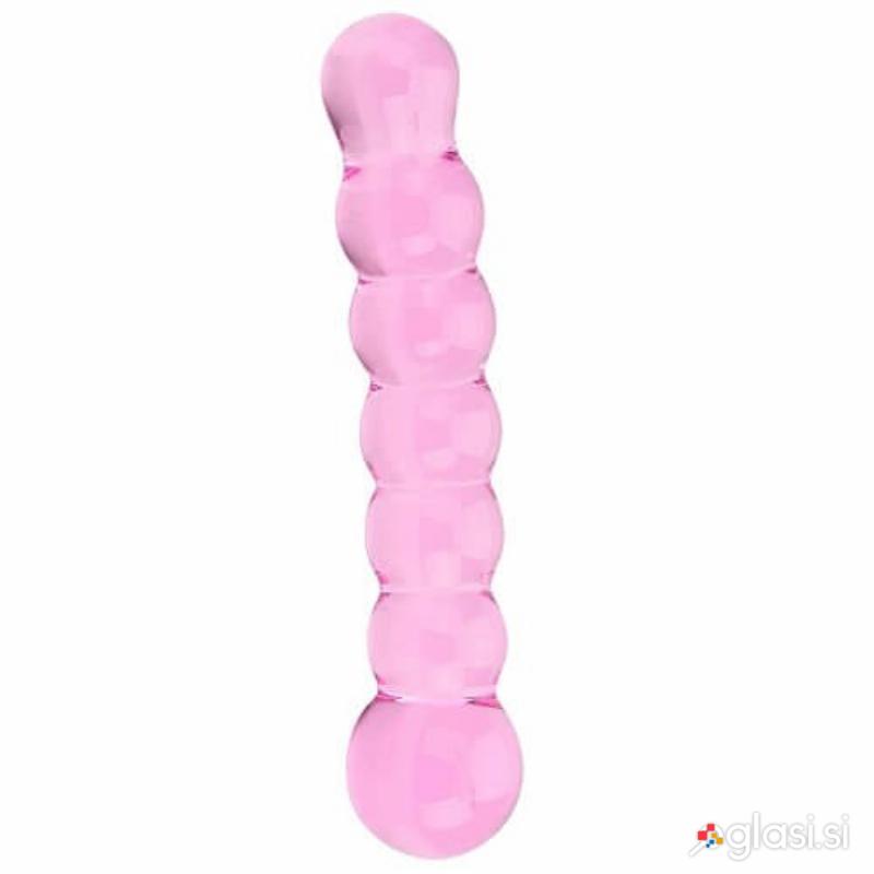 STEKLENI DILDO Spectrum Ribbed 