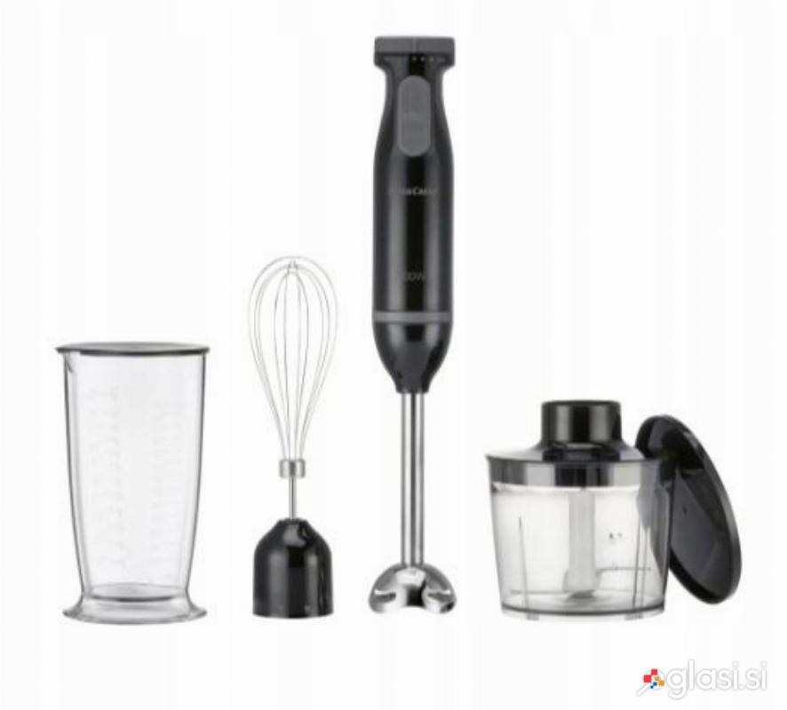 NOVO - Zmogljiv palični mešalnik  - ( POLEG VSI DODATKI ) - 600 WATT.