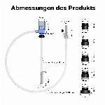12V prenosna baterijska samosesalna črpalka za gorivo 12 L/min