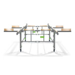 Zložljiva delovna miza