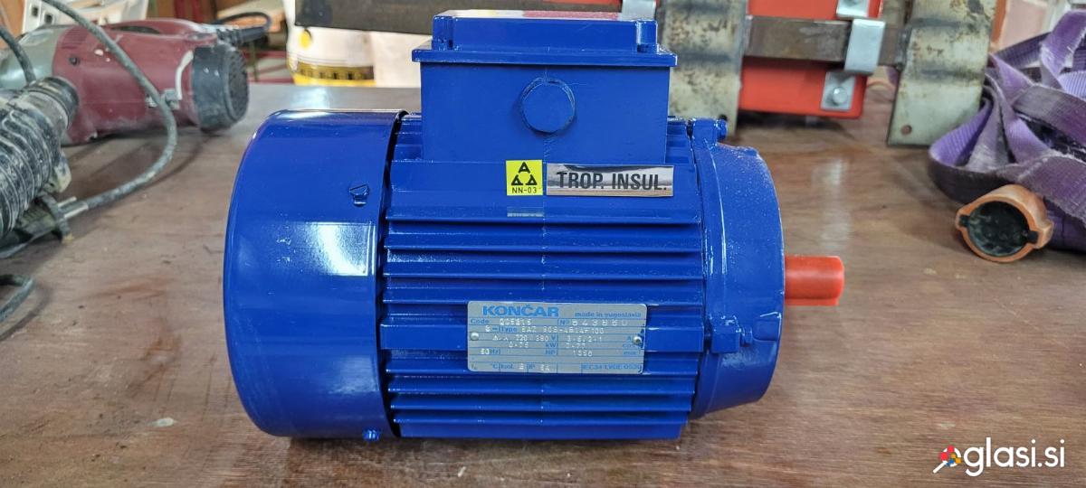 Elektromotor Končar 3F 0,75 kW B14