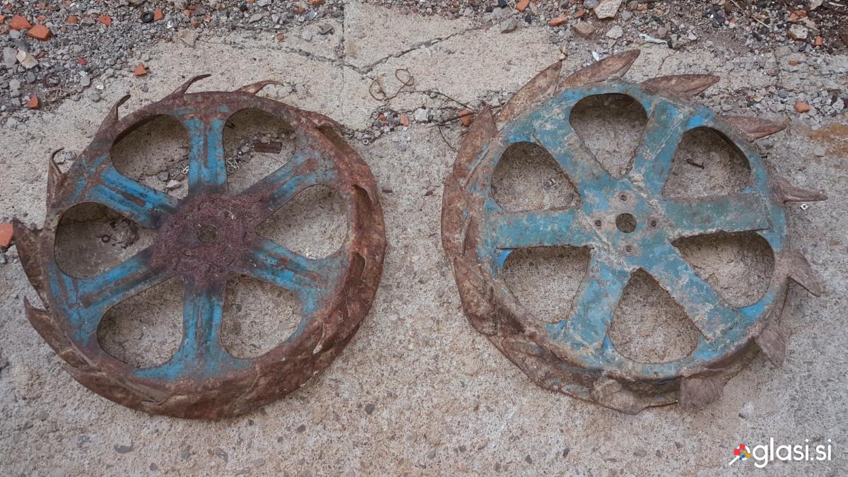 Kolesi za kosilnico ali motokultivator